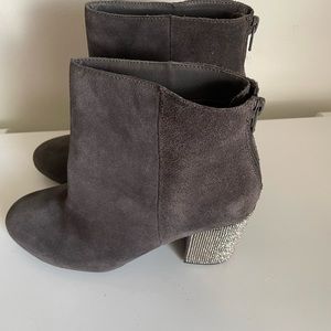 Kenneth Cole Suede Ankle Boots
